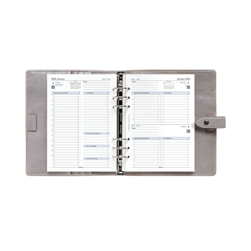 FILOFAX REFILL DAY PER PAGE A5 2026