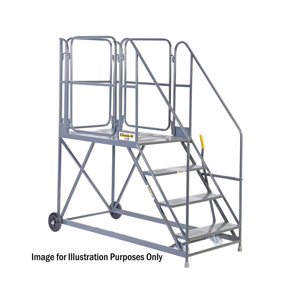 CLIMB-IT PLATFORM SLP 1200 3-TRD GRY