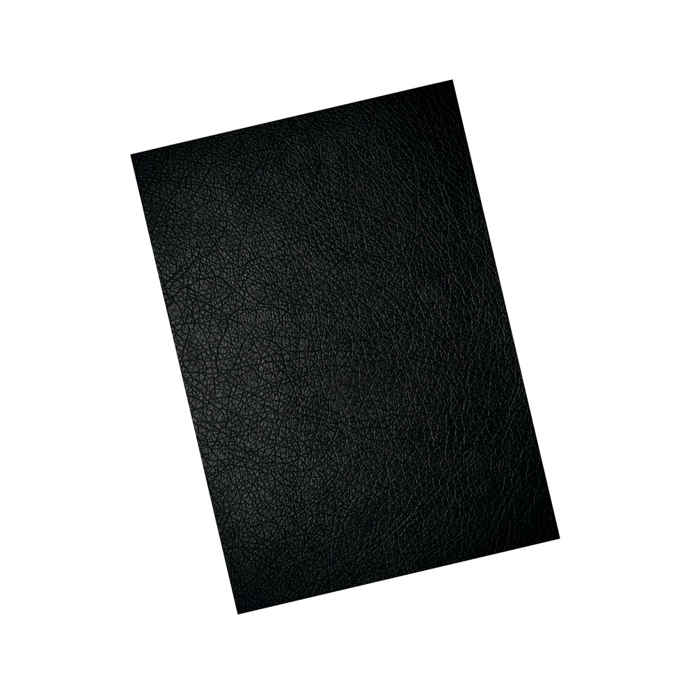 GBC A4 BIND COVER 250G BLACK PK100