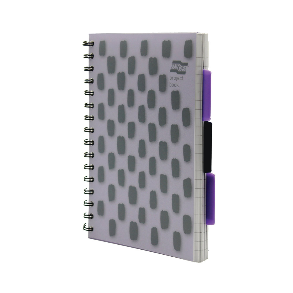 EUORPA PROJECT BOOK 200P A5 PRPL PK3