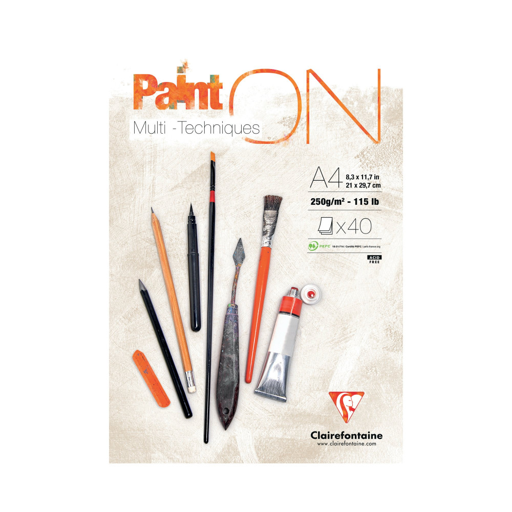 CLAIREFONTAINE PAINT ON PAD A4