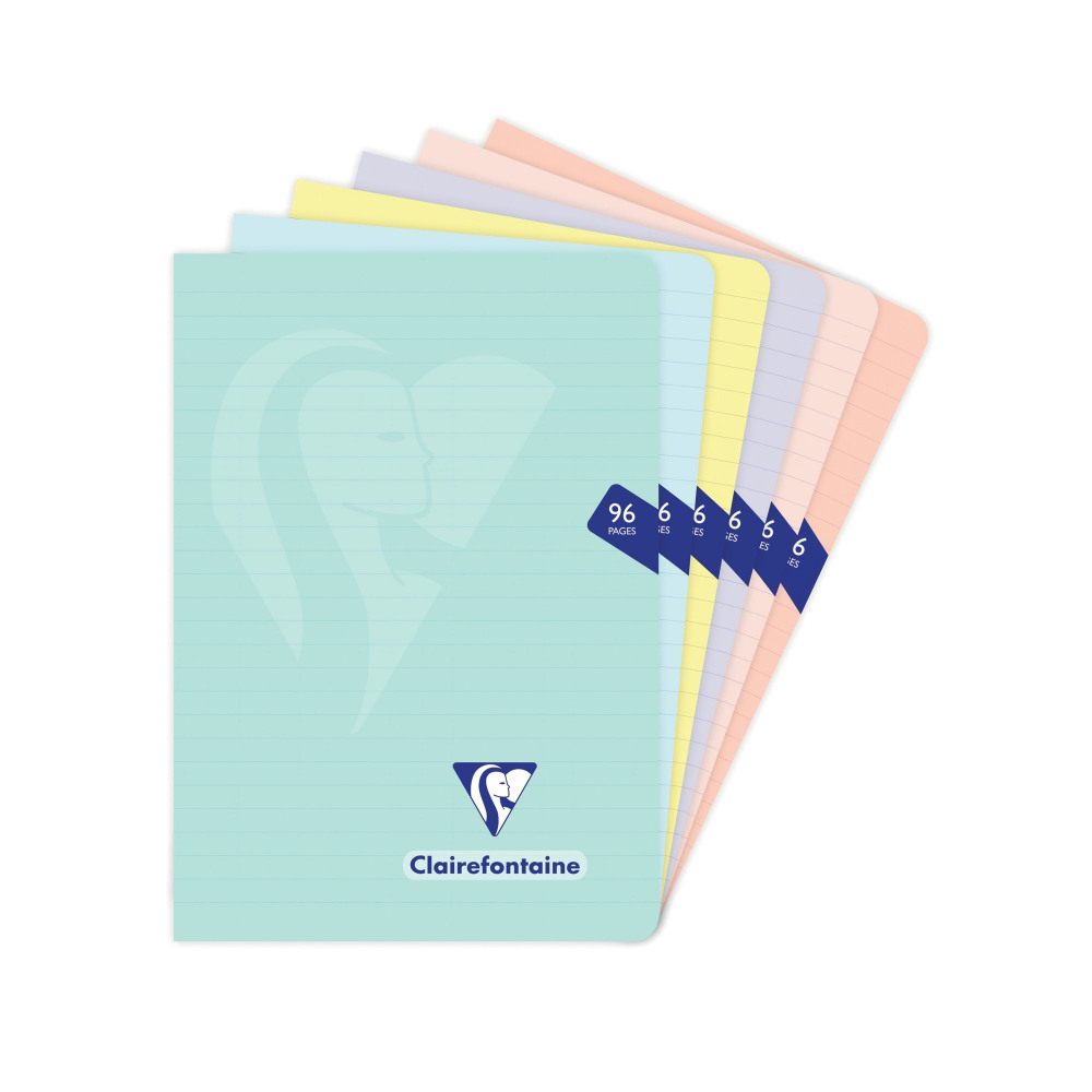 CLAIREFONTAINE MIMESYS N/BK LN A5 10