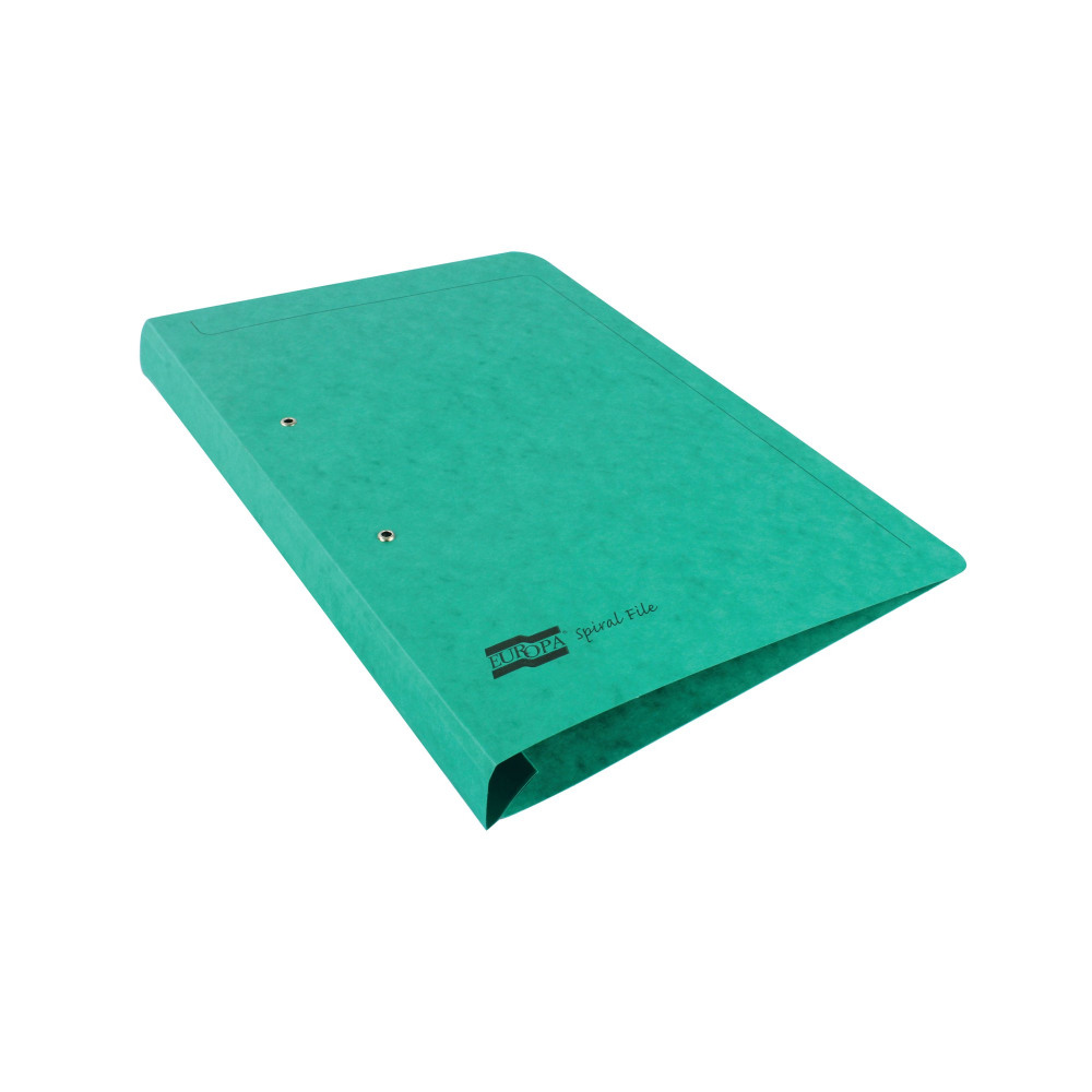 EUROPA SPIRAL FILE FC GREEN PK25