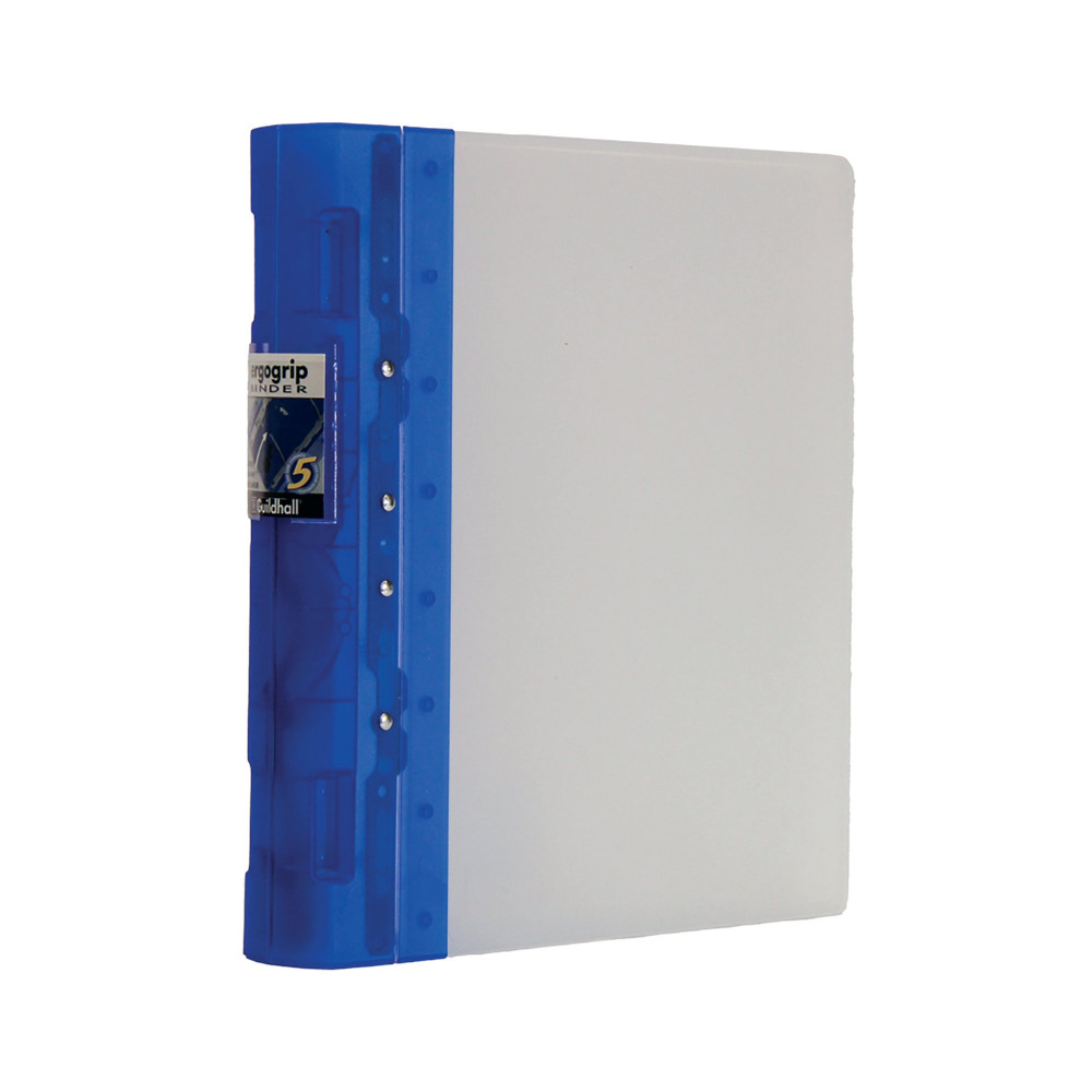 GUILDHALL GLX RING BINDER BLU A4 PK2