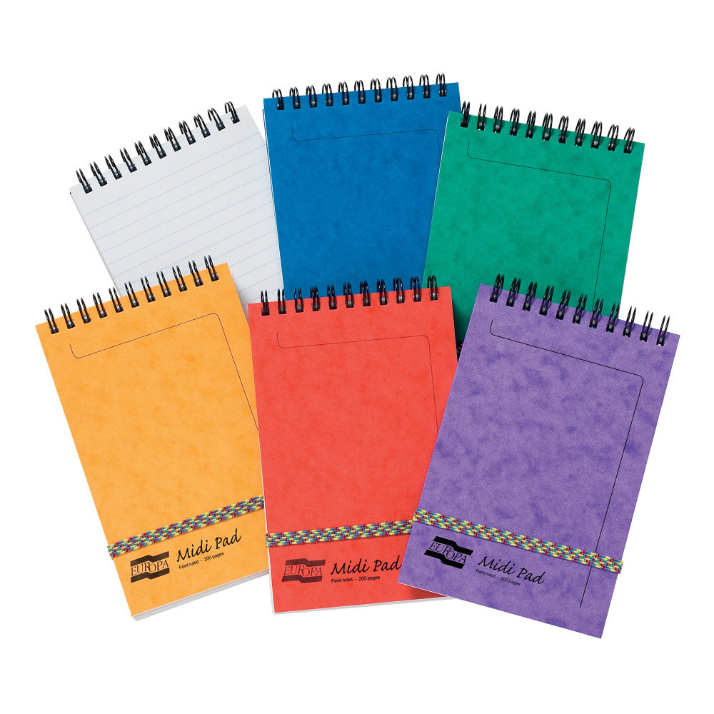 EUROPA MIDI PAD ASSORTED A PK10