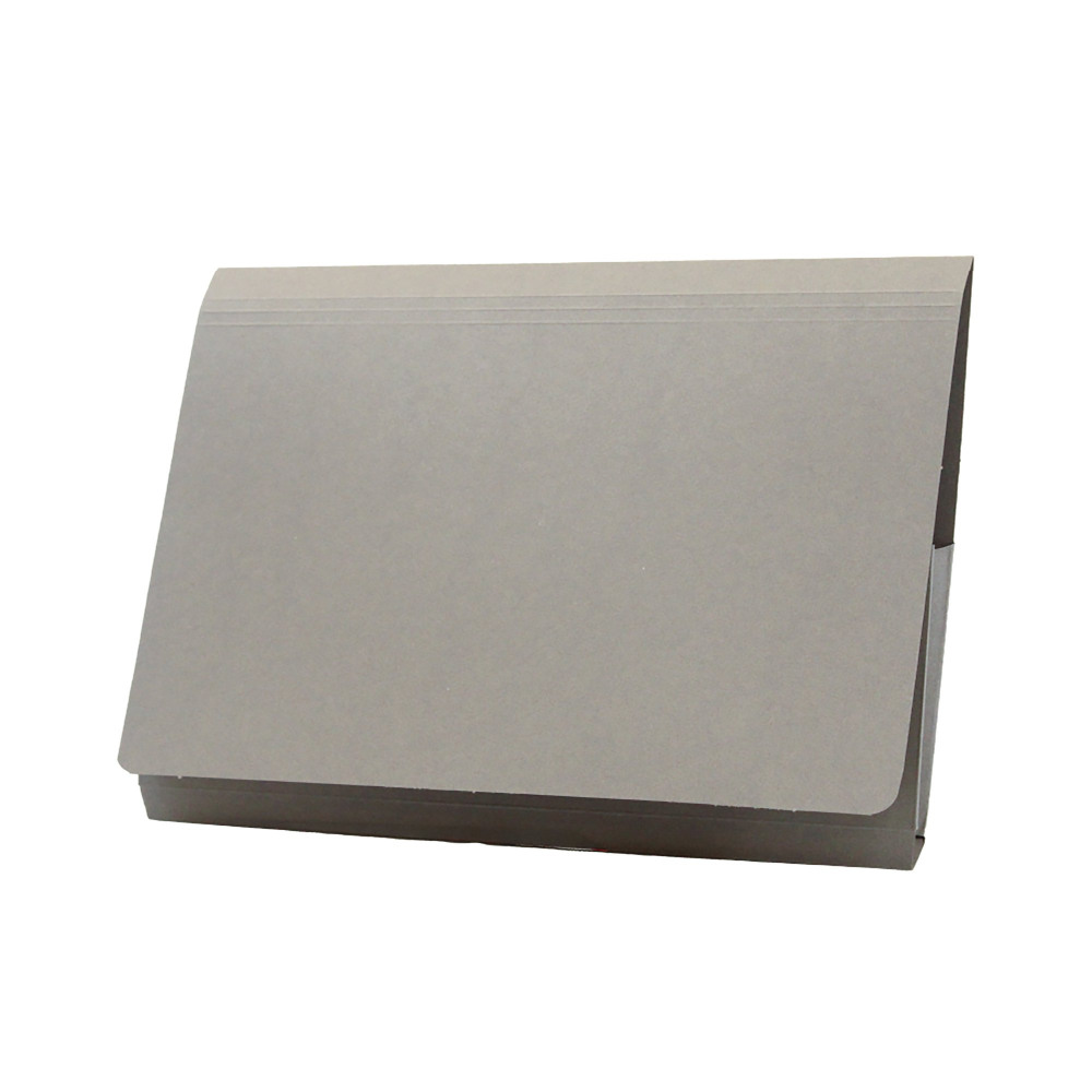 GUILDHALL FULL FLP PKT WLT GREY PK50