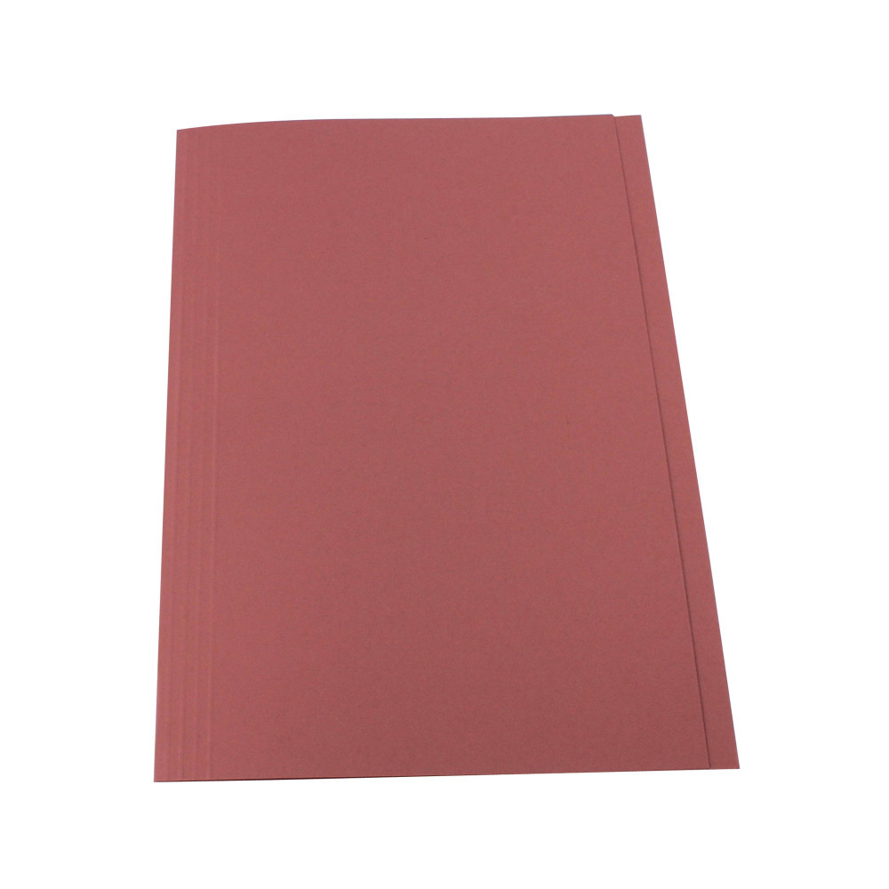 GUILDHALL SQ CUT FLDR 315G PNK PK100