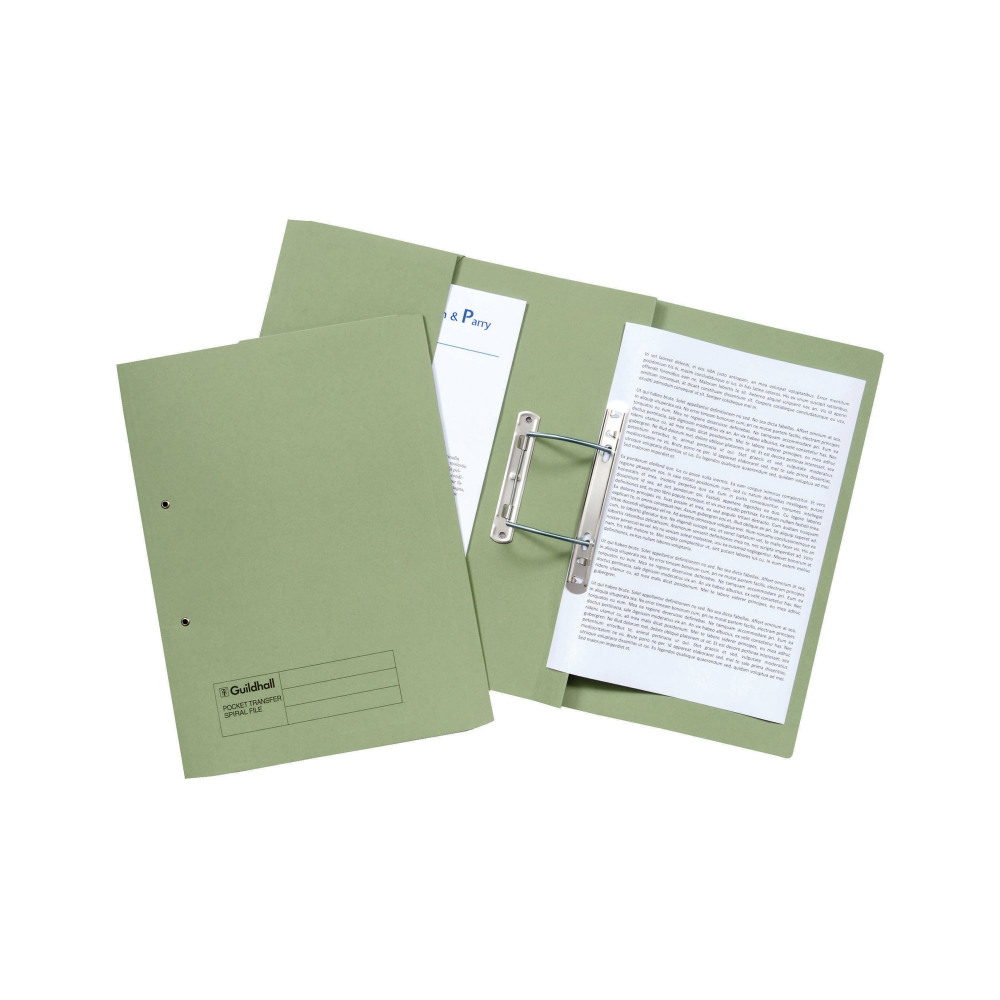 GUIDHALL TFR SPRL PKT FILE GRN PK25