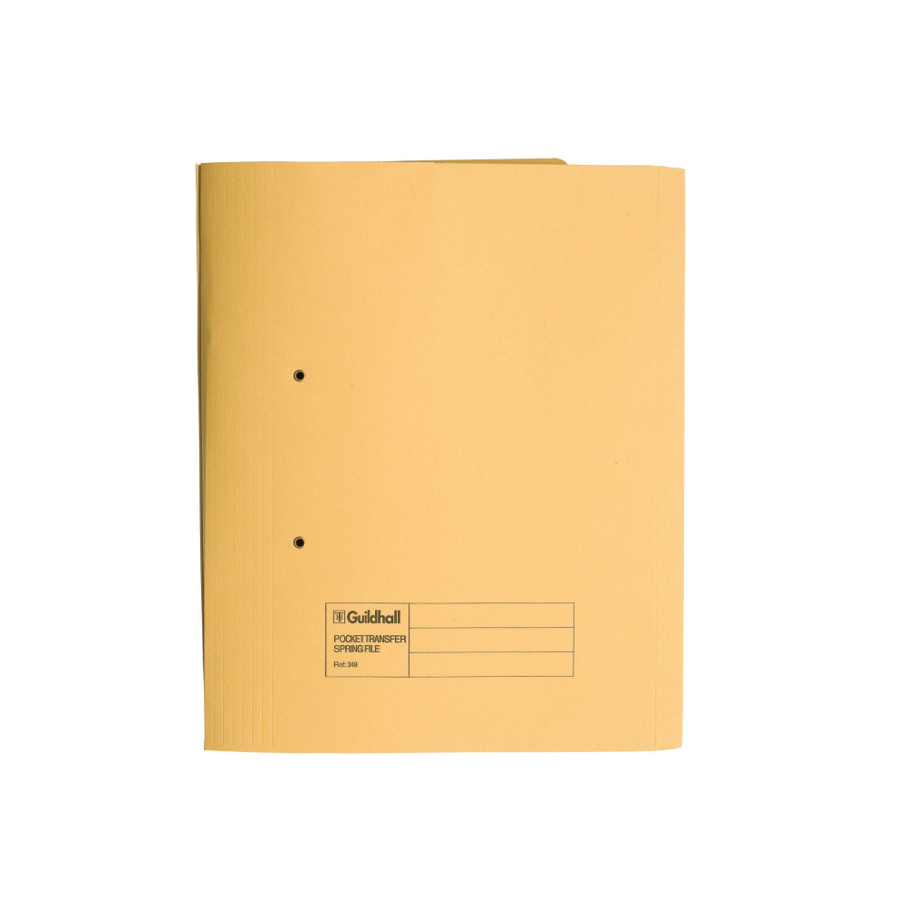 GUILDHALL TFR SPRL PKT FILE YLW PK25