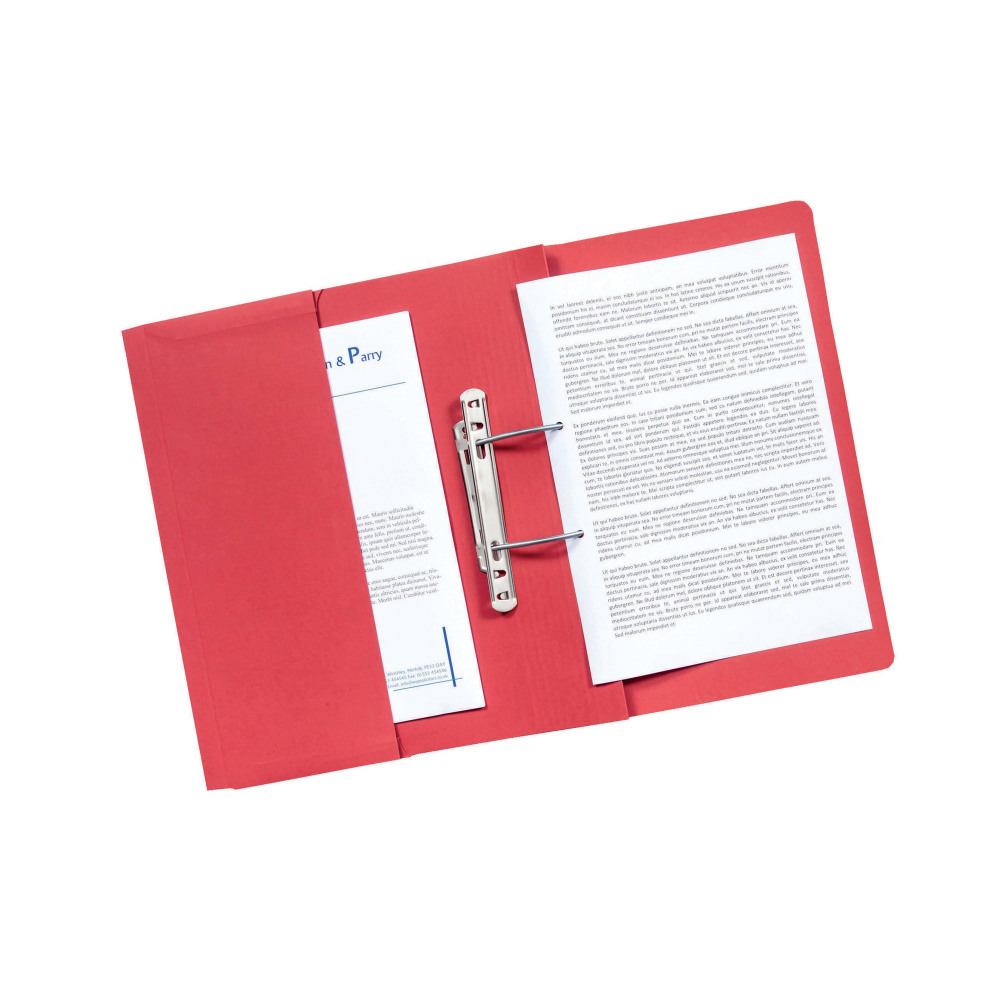 GUILDHALL HW PKT SPRL FILE RED PK25