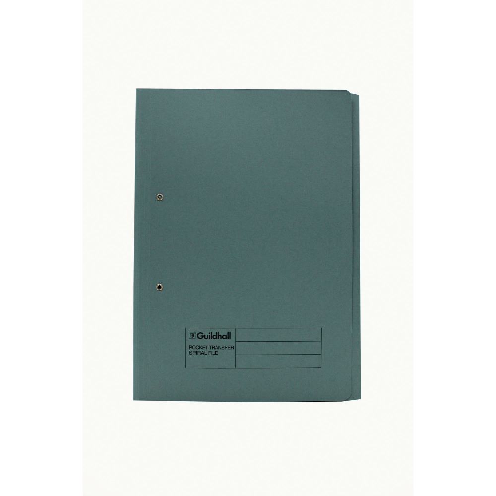 GUILDHALL RH TFR SPRL FILE BLUE PK25