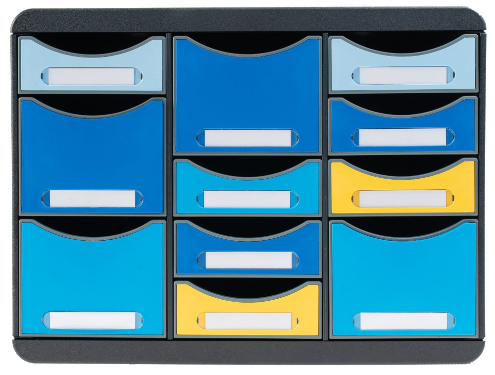 EXACOMPTA BEE BLUE STORE BOX MULTI