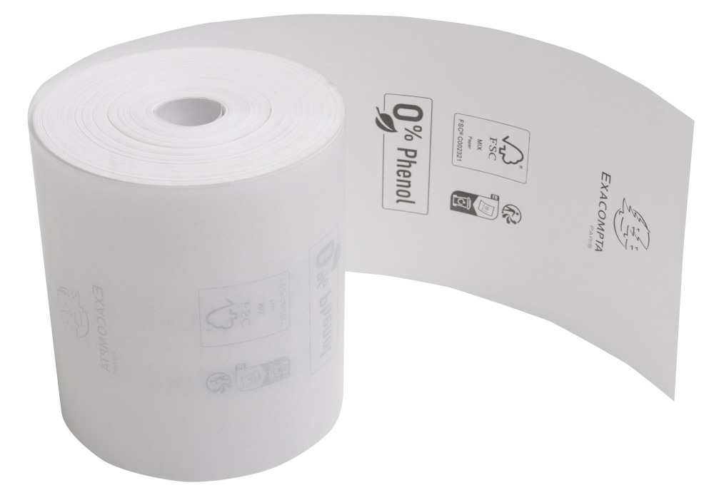 EXACOMPTA ZERO PLAST RECEIPT 76M P10
