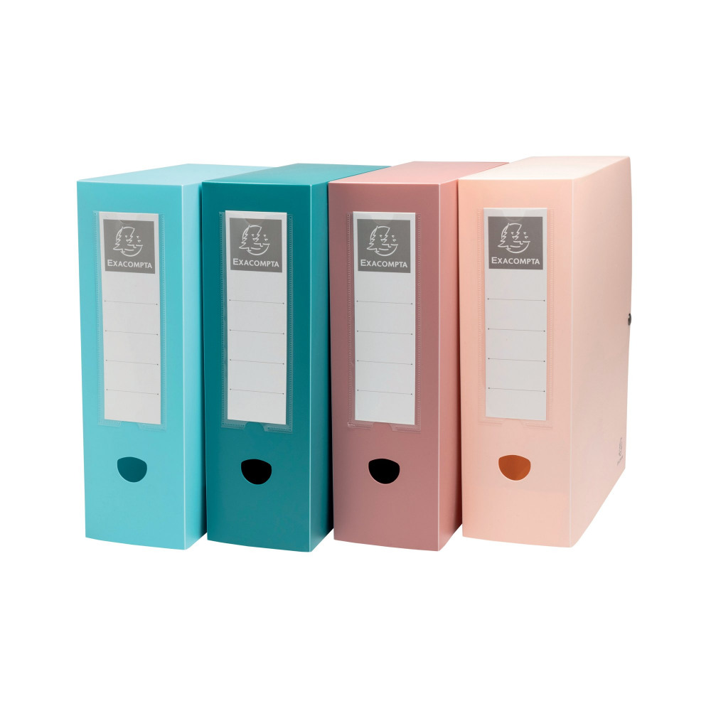 SKANDI FILING BOX 100MM AST PK4