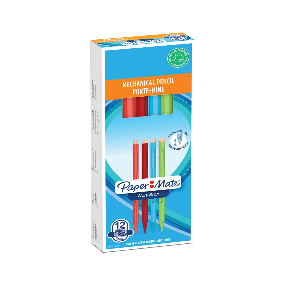 PAPERMATE NONSTOP MECHAN PENCIL PK12