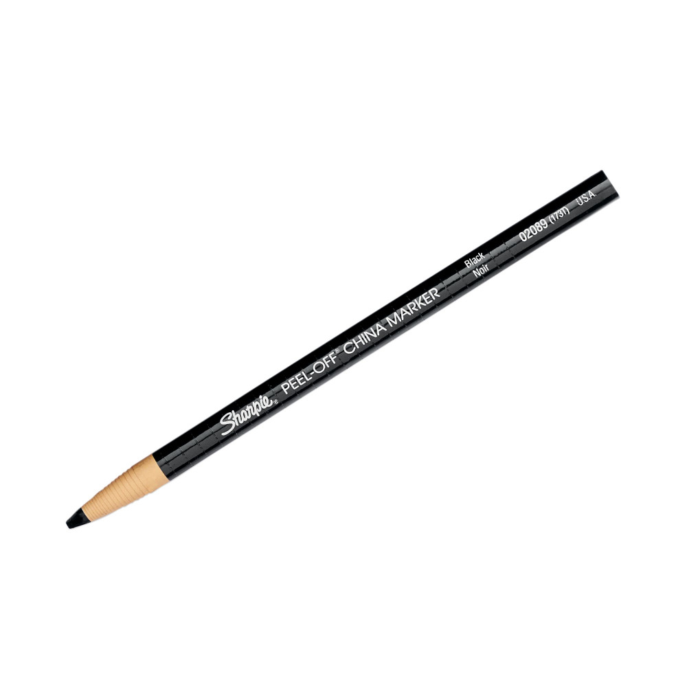 SHARPIE CHINA MARKER BLACK PK12