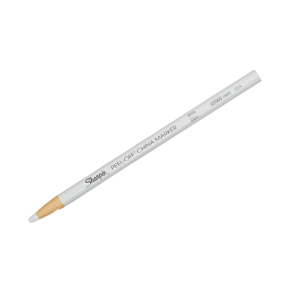SHARPIE CHINA MARKER WHITE PK12