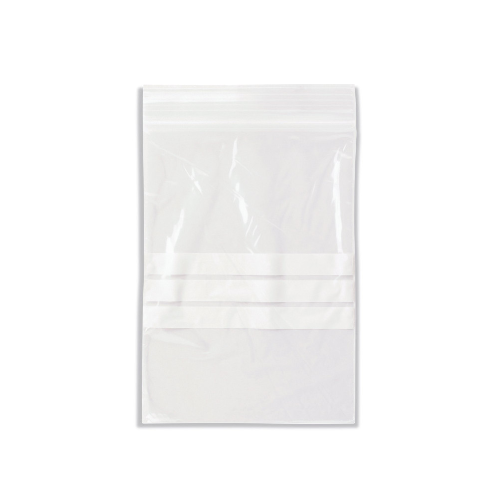 WRITE ON MINIGRIP BAG 100X140MM