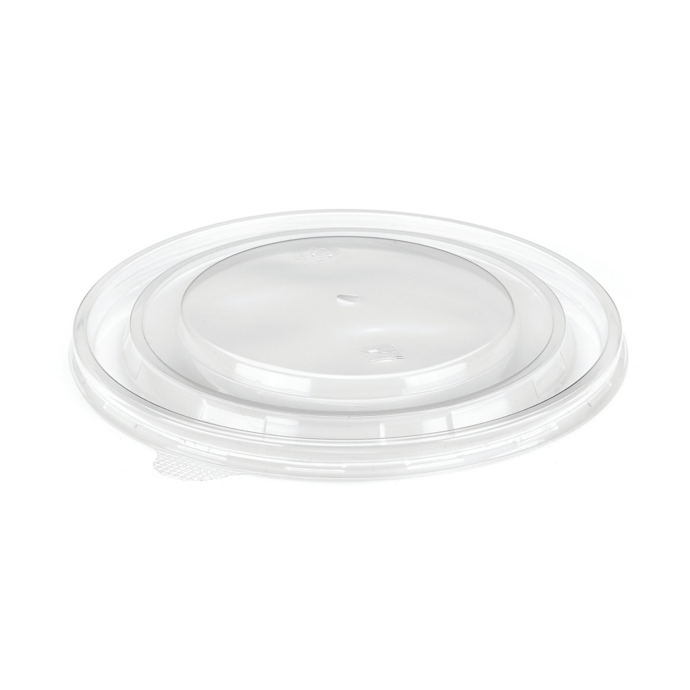 ROUND LID PP 1300ML CLEAR PK300