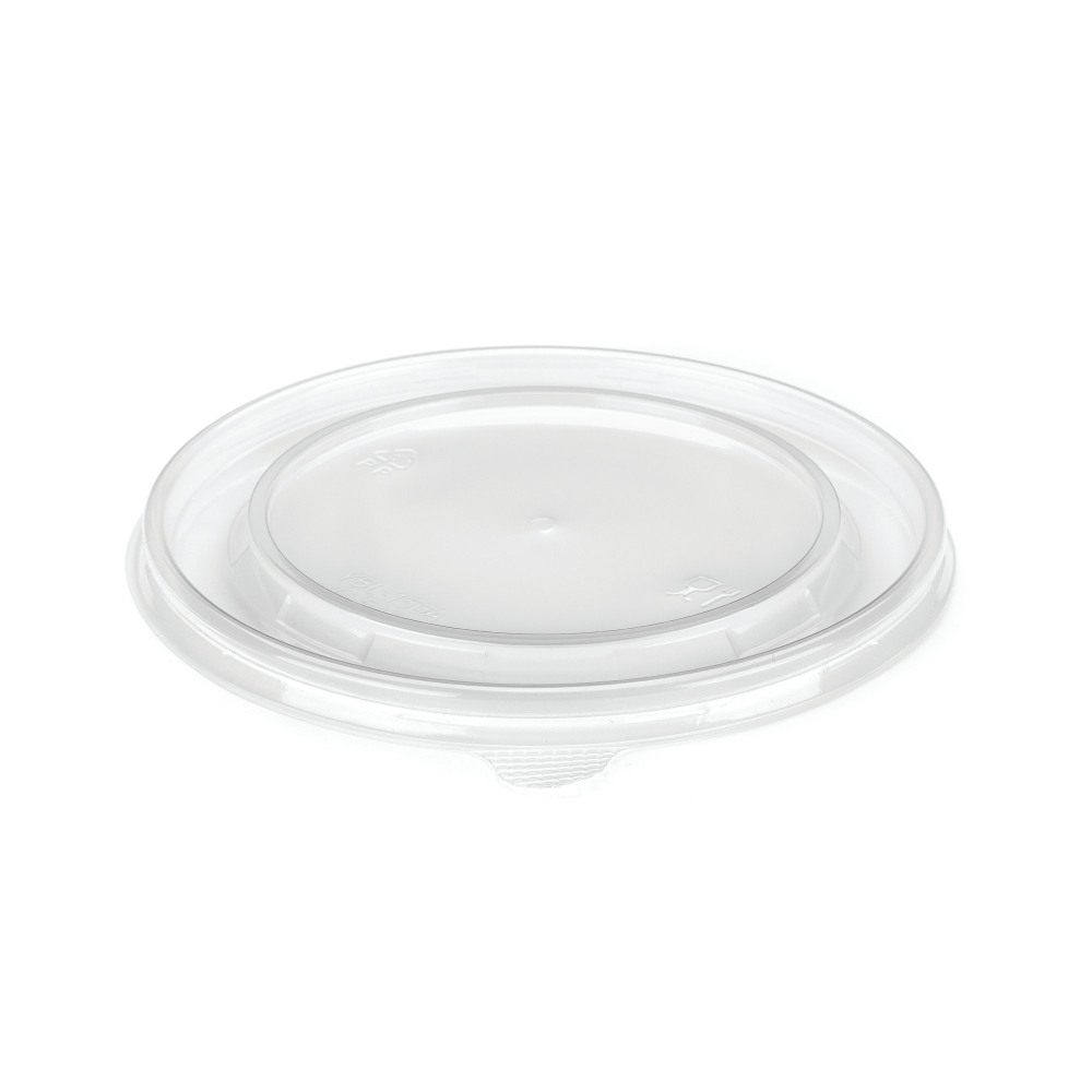 ROUND LID 500/750/1000ML CLEAR PK300