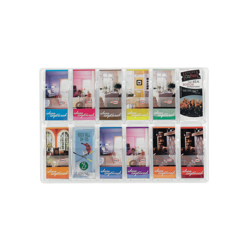 SAFCO 12 PKT DELUXE PAMPHLET RACK
