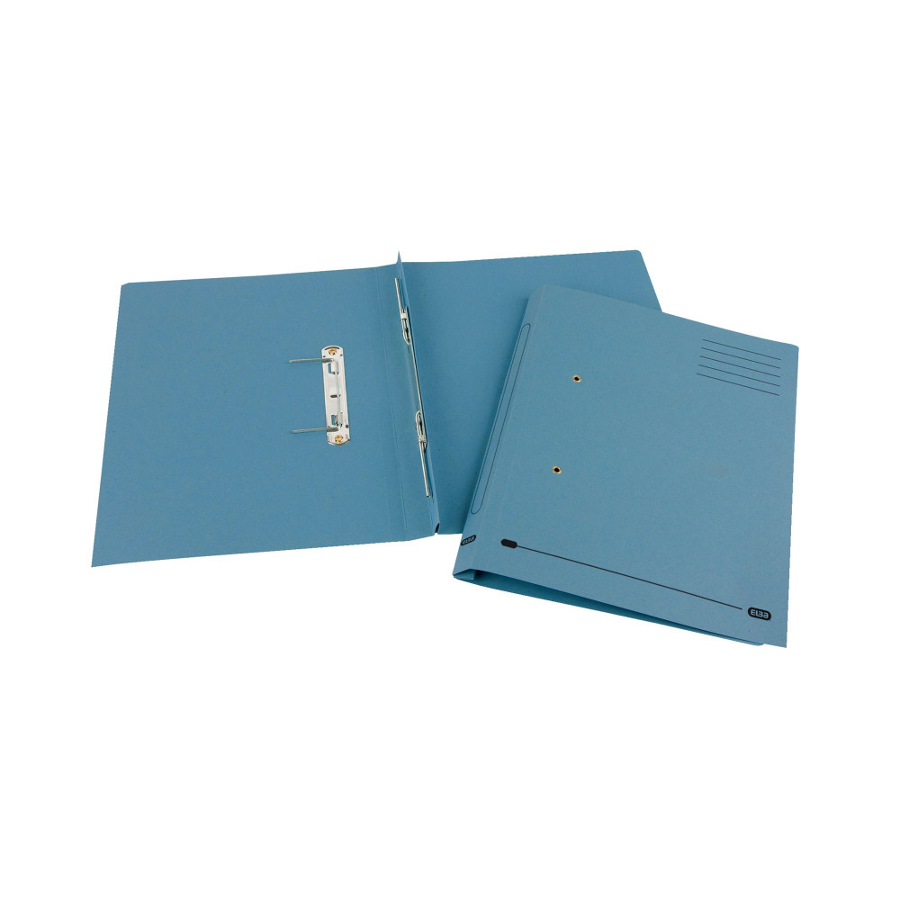 ELBA SPIROSORT SPRING FILE BLU PK25