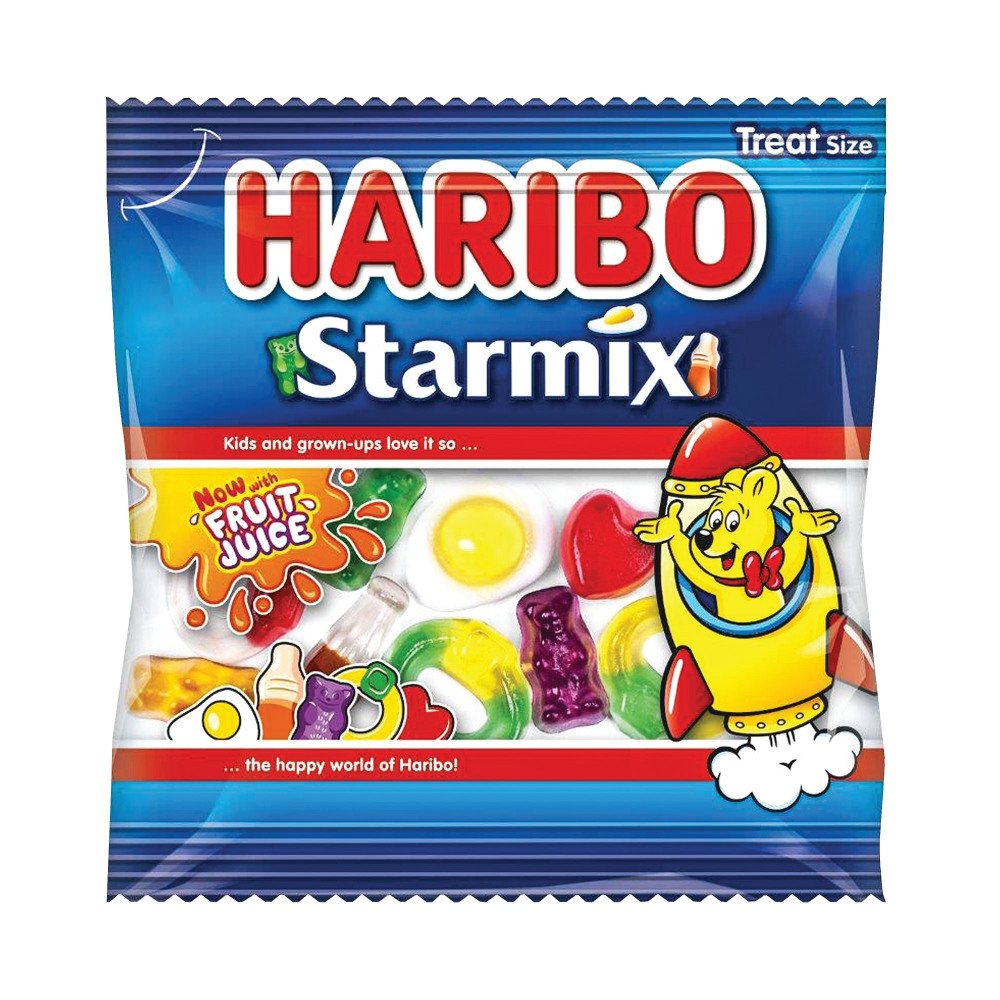 HARIBO STARMIX SMALL 16G BAG PK100