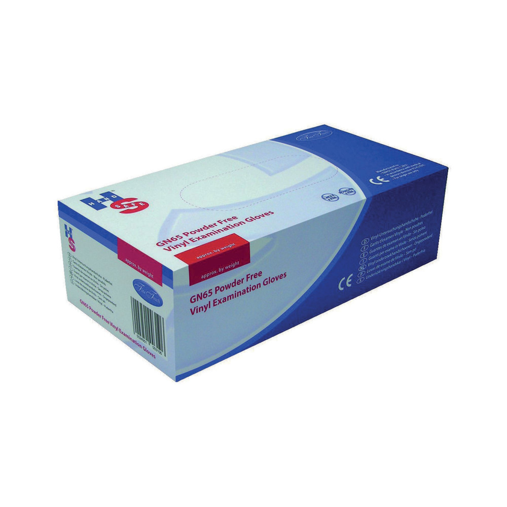 HANDSAFE PF VINYL GLOVE XL PK1000