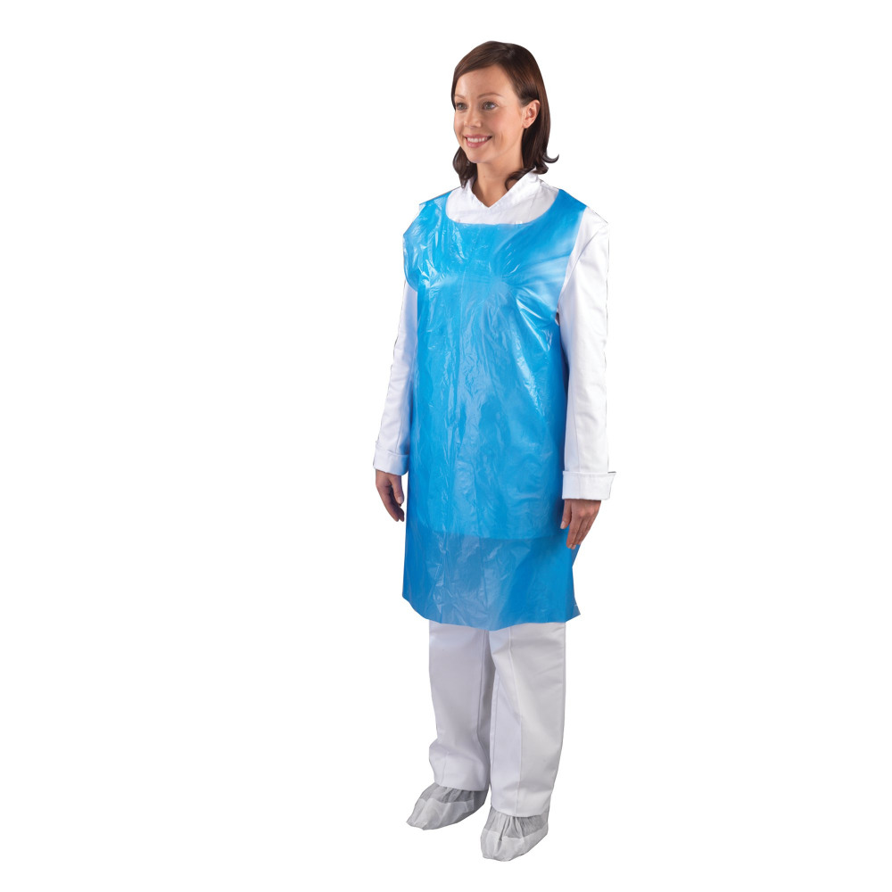BLUE APRONS ON ROLLS 27X42 PK1000