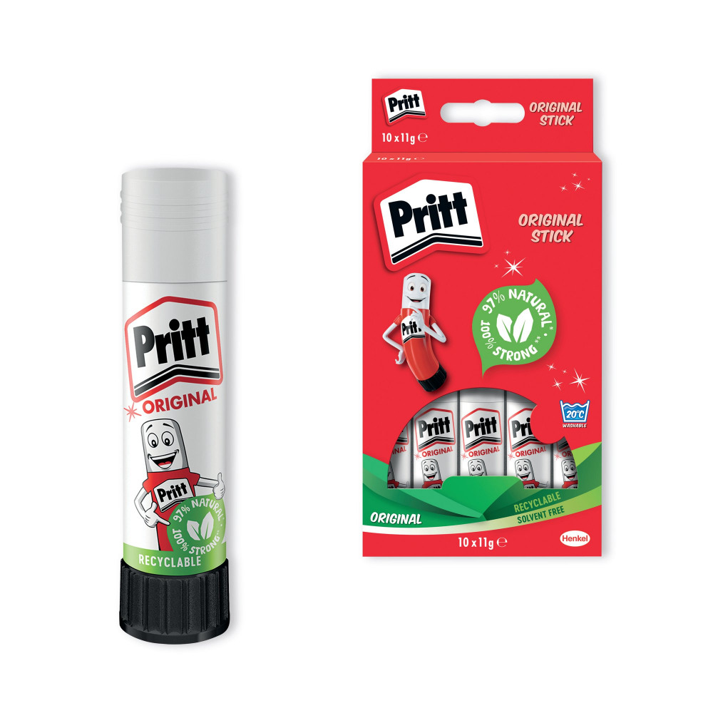 PRITT STICK ORIGINAL GLUE 11G PK10