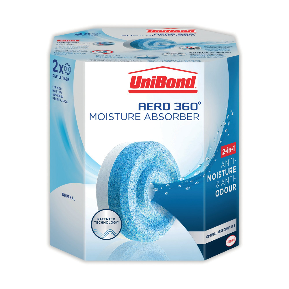 UNIBOND AERO 360 NEUTRAL REFILL PK2