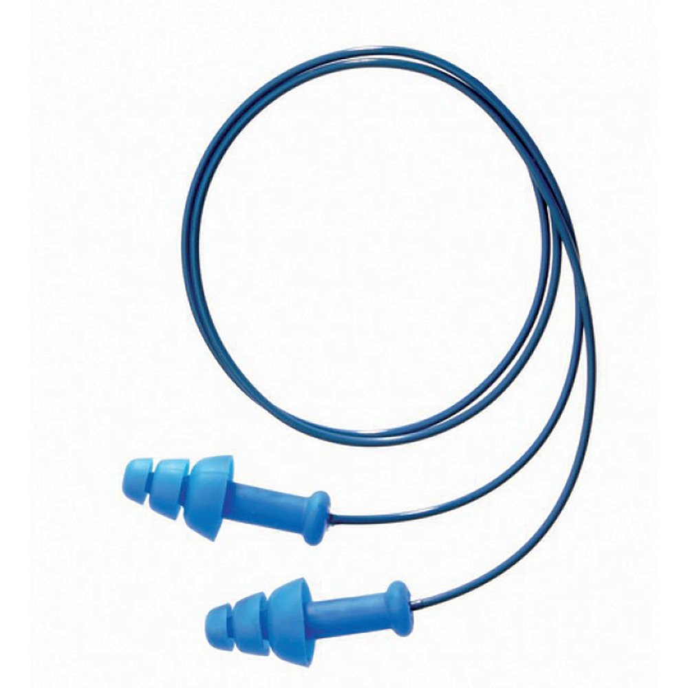 SMARTFIT DET CORD EARPLUGS BLUE PK50