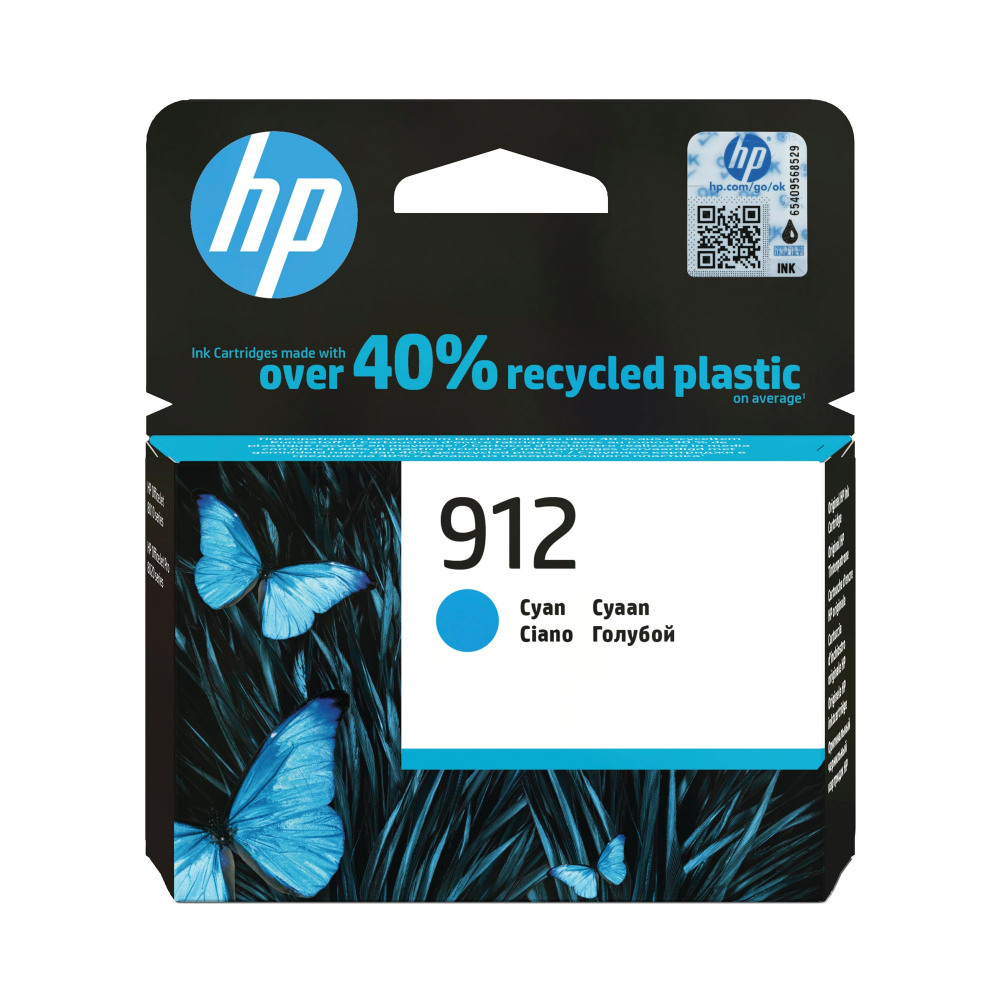 HP 3YL77AE 912 CYAN INK CART 315 PAGES
