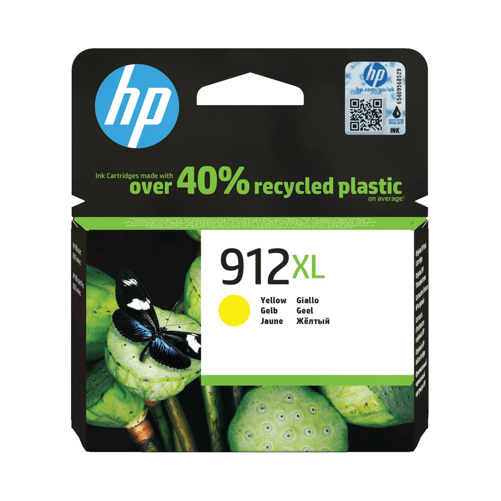 HP 3YL83AE 912XL YELLOW INK 825 PAGES