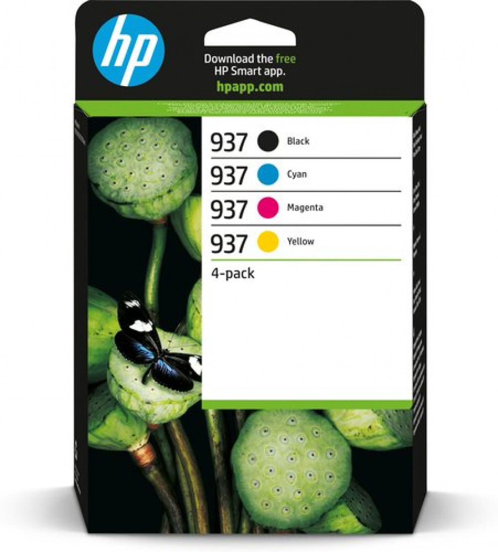 HP 6C400NE 937 CMYK MULTIPACK INK
