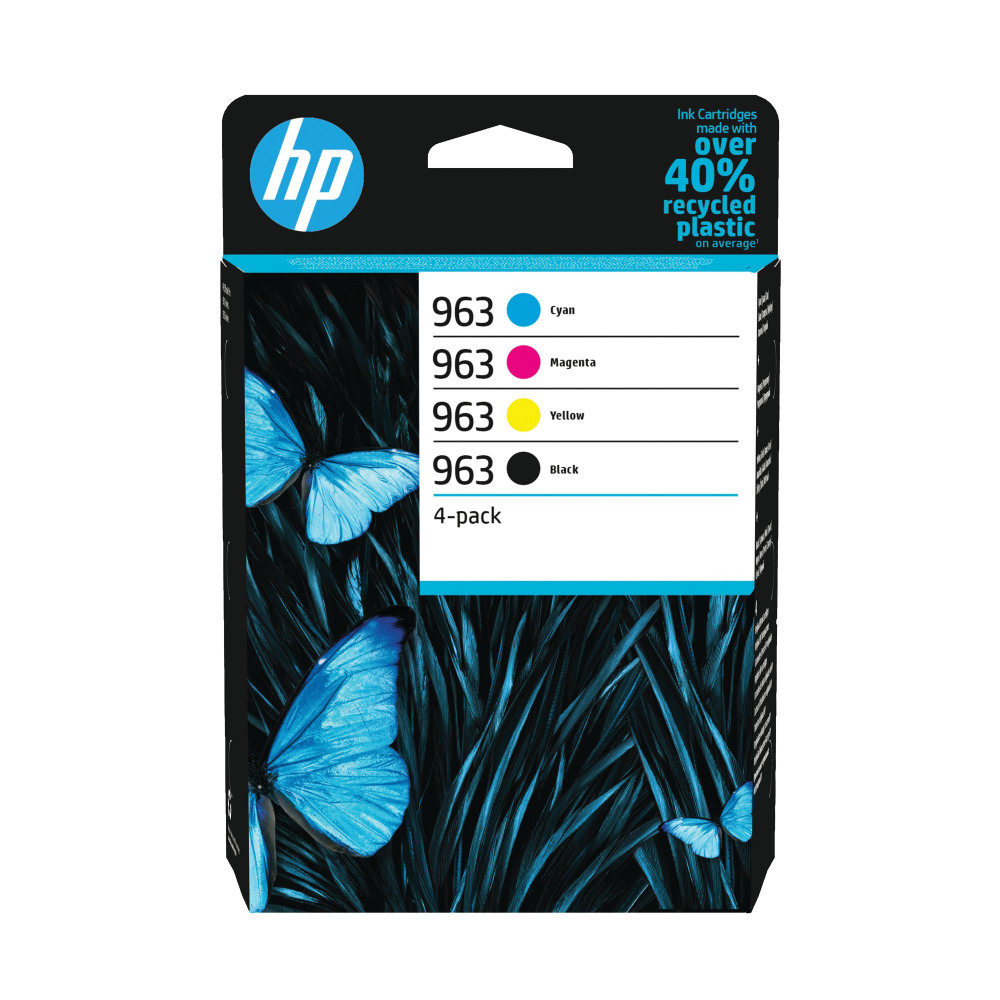HP 6ZC70AE 963 COMBO 4 PACK CMYK 3YP35AE