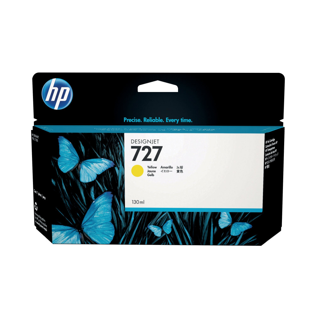 HP B3P21A NO 727 130ML YELOW INK