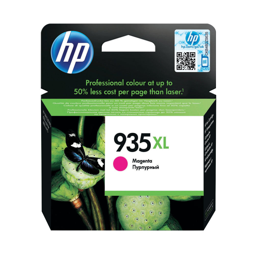 HP C2P25AE 935XL MAGENTA INK CARTRIDGE