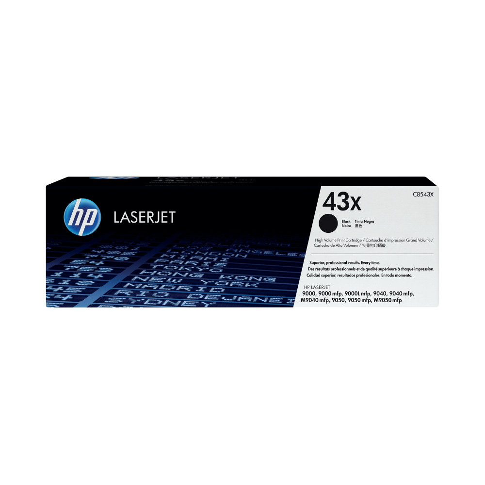 HP C8543X BLACK TONER CART LJET 9000 30K