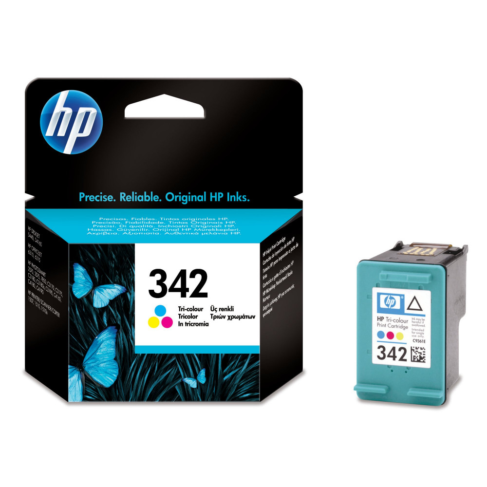 HP 342 INK CARTRIDGE TRI-COLOUR CMY