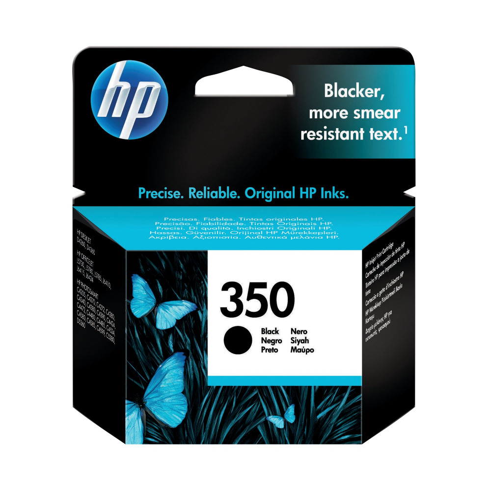 HP 350 INKJET CART 4.5ML BLK CB335EE