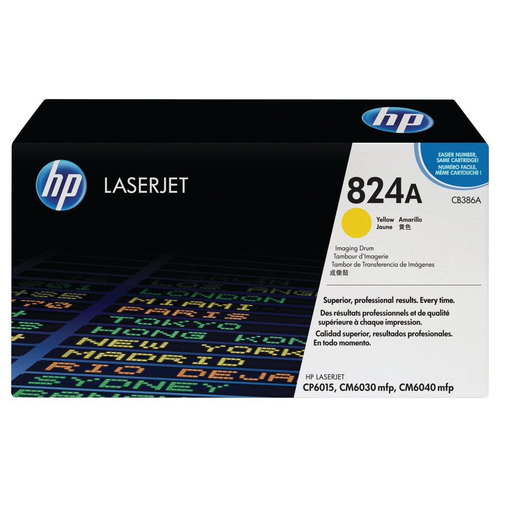 HP 824A IMAGING DRUM YELLOW CB386A