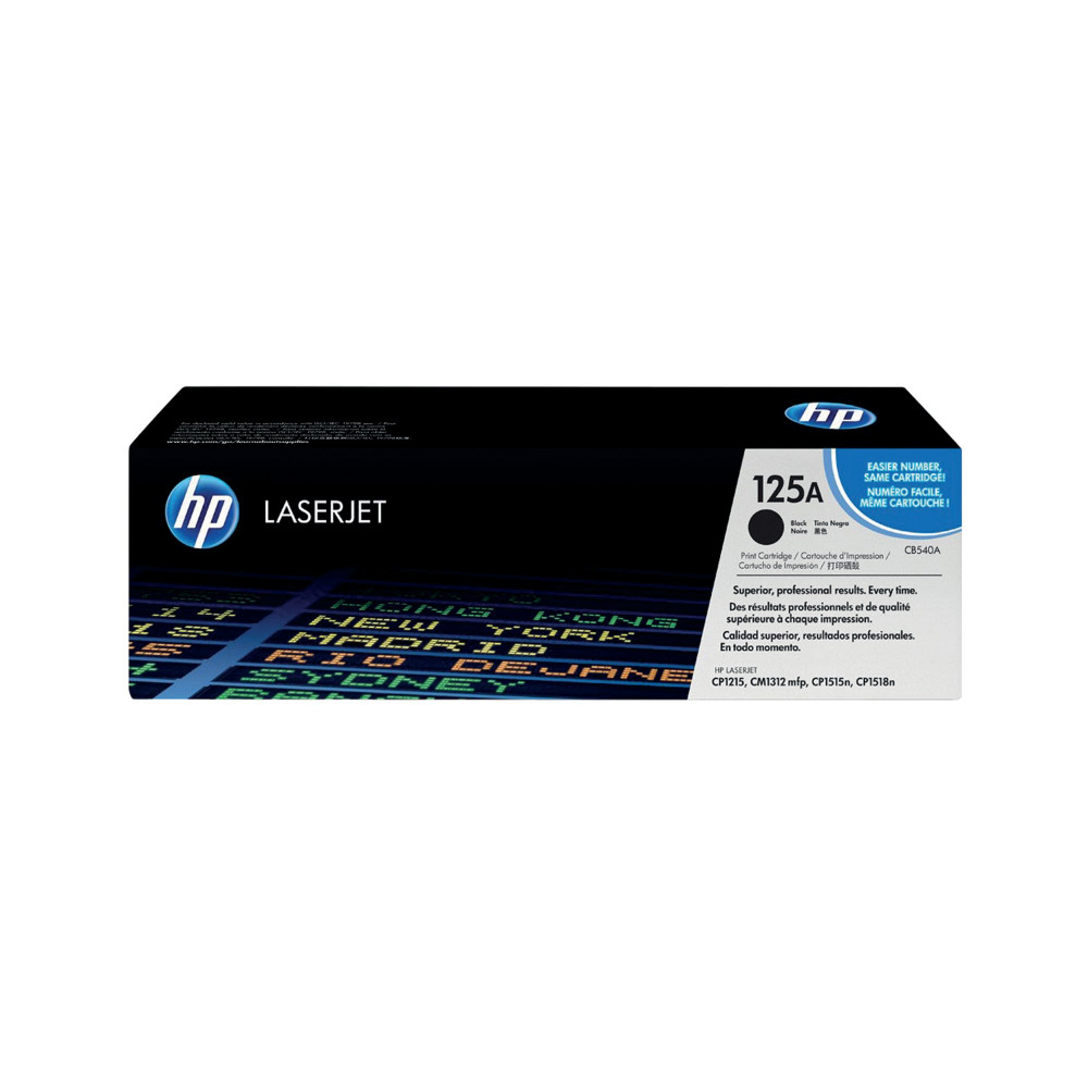 HP CB540AD BLK PRINT CART TWIN PACK