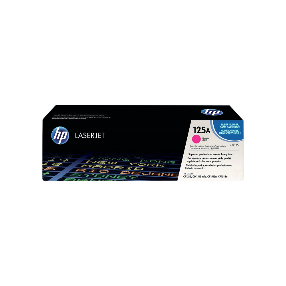 HP CB543A MAGENTA PRINT CART NO 125A