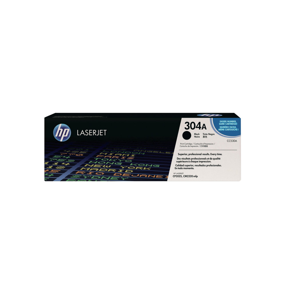 HP CC530A LASERJET CP2025 BLACK TONER