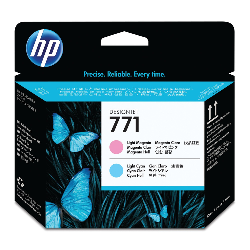 HP CE019A NO 771 L MAG & L CYAN PHEAD