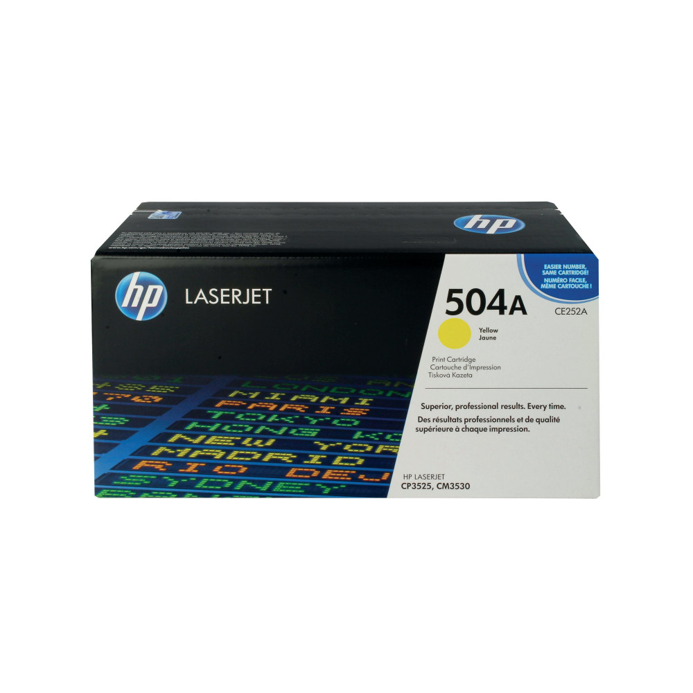 HP CE252A YELLOW COLOUR LASERJET TONER