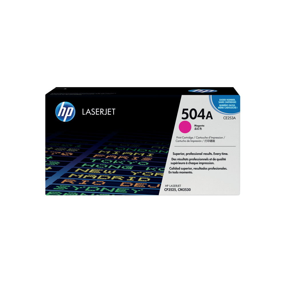 HP CE253A MAGENTA COLOUR LASERJET TONER