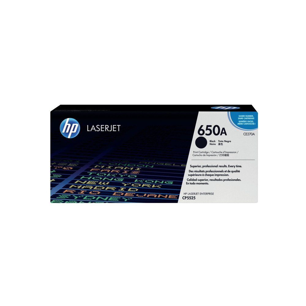 HP CE270A BLACK TONER LJ 5525