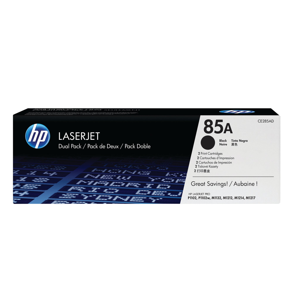 HP CE285AD P1102 BLACK TONER TWIN PACK